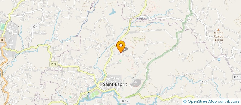 localisation de l'entreprise MONSIEUR JEAN-CLAUDE BRETON à SAINT-ESPRIT
