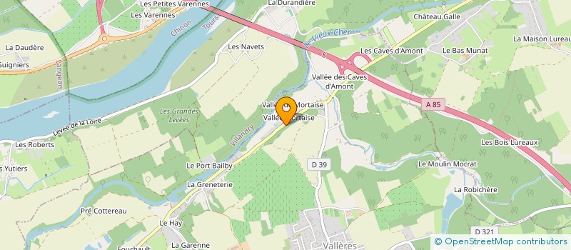 localisation de l'entreprise MONSIEUR JEAN-CLAUDE BRETTEVILLE à VALLERES