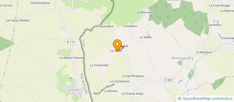 localisation de l'entreprise MONSIEUR JEAN-CLAUDE BROSSE à MONTGAUDRY