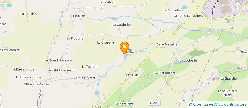 localisation de l'entreprise MONSIEUR JEAN-CLAUDE BRUNEAU à VILLAINES-LA-JUHEL
