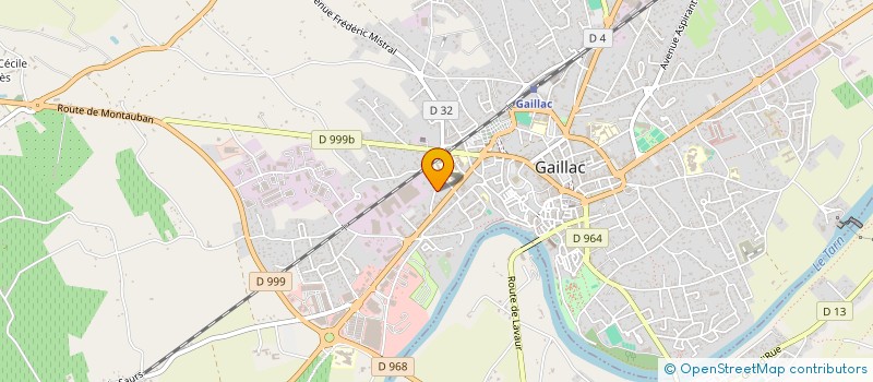 localisation de l'entreprise MONSIEUR JEAN-CLAUDE BUGAREL à GAILLAC