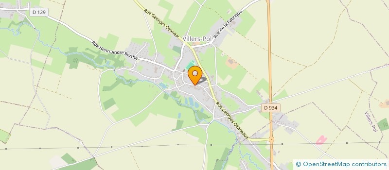 localisation de l'entreprise MONSIEUR JEAN-CLAUDE BUREAU  VILLERS-POL