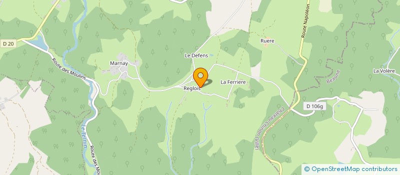 localisation de l'entreprise MONSIEUR JEAN CLAUDE BUSIN  ALLIGNY-EN-MORVAN