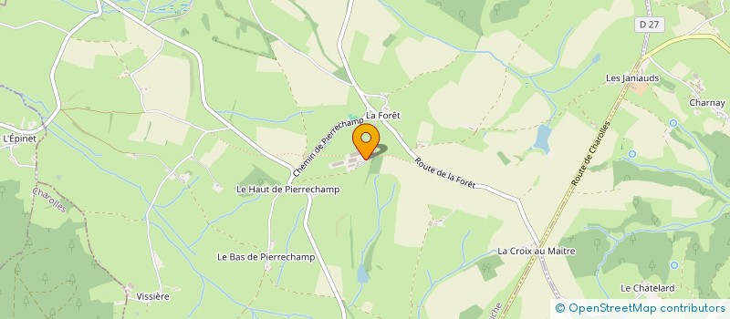 localisation de l'entreprise MONSIEUR JEAN CLAUDE BUTAUD  SIVIGNON