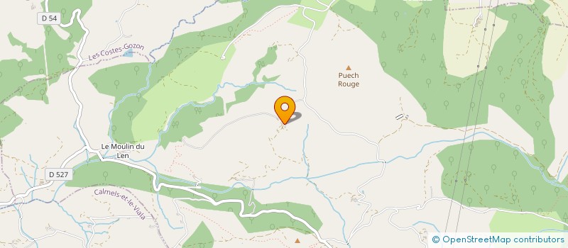 localisation de l'entreprise MONSIEUR JEAN-CLAUDE CALMES  ST-AFFRIQUE