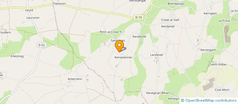 localisation de l'entreprise MONSIEUR JEAN CLAUDE CALONNEC  GUISSENY