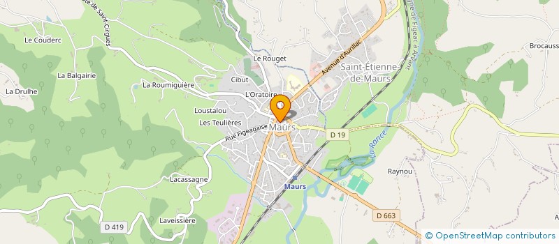localisation de l'entreprise MONSIEUR JEAN-CLAUDE CAMBRON à MAURS