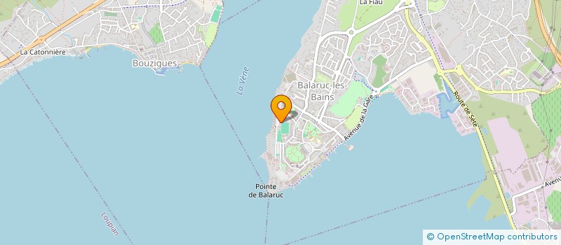 localisation de l'entreprise MONSIEUR JEAN-CLAUDE CAMILLERI  BALARUC-LES-BAINS