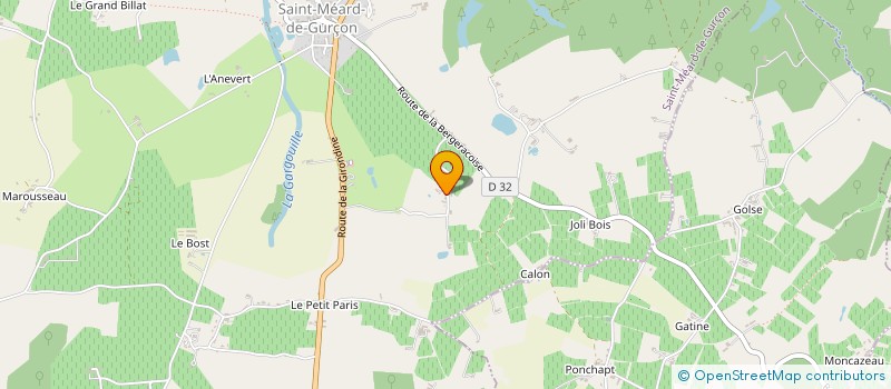 localisation de l'entreprise MONSIEUR JEAN-CLAUDE CAMPESATO  ST-MEARD-DE-GURCON