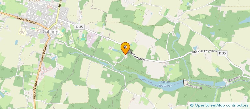 localisation de l'entreprise MONSIEUR JEAN CLAUDE CANCIANI  ESCALANS