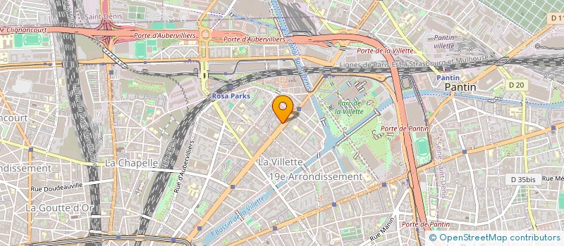 localisation de l'entreprise MONSIEUR JEAN-CLAUDE CARRON  PARIS