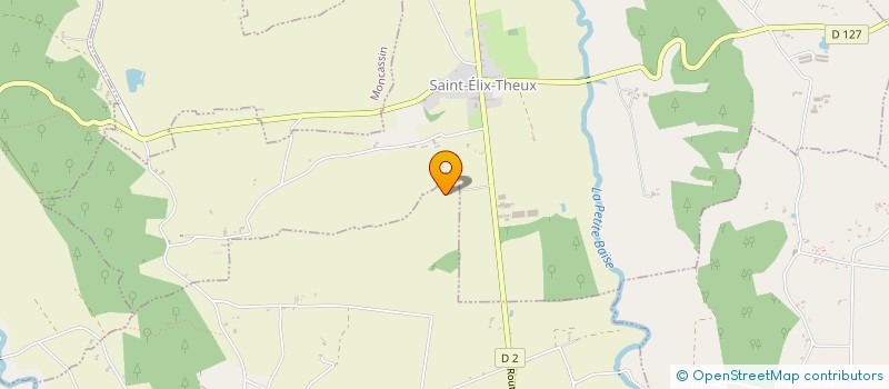 localisation de l'entreprise MONSIEUR JEAN CLAUDE CARSANA  SAUVIAC