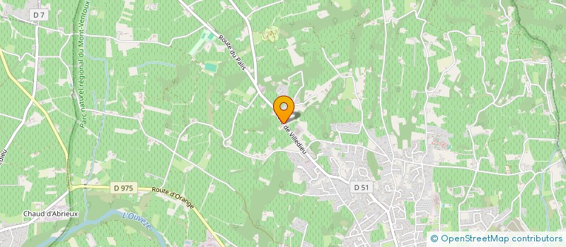 localisation de l'entreprise MONSIEUR JEAN-CLAUDE CARTON à VAISON-LA-ROMAINE