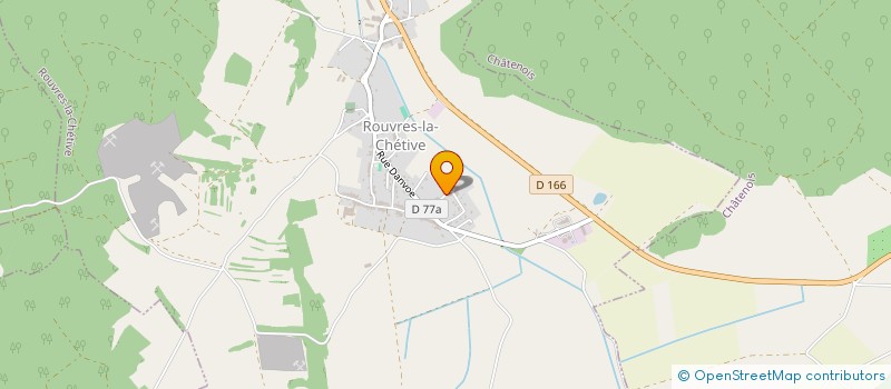 localisation de l'entreprise MONSIEUR JEAN-CLAUDE CASTEL  ROUVRES-LA-CHETIVE