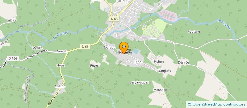 localisation de l'entreprise MONSIEUR JEAN-CLAUDE CAULE  LIT-ET-MIXE