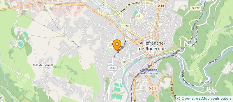 localisation de l'entreprise MONSIEUR JEAN CLAUDE CAVALIE à VILLEFRANCHE-DE-ROUERGUE