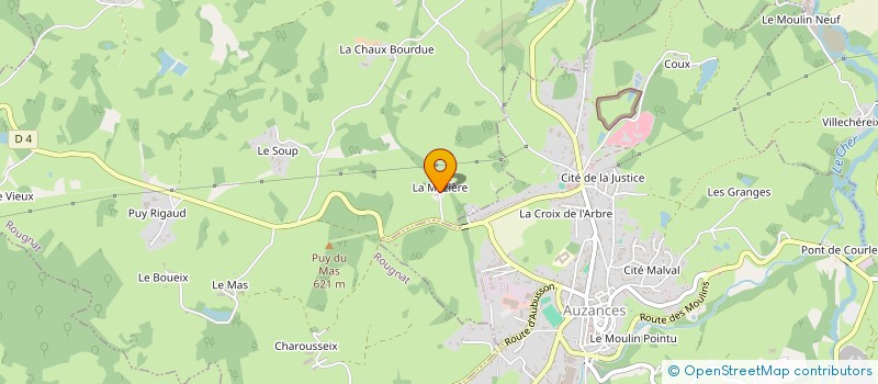 localisation de l'entreprise MONSIEUR JEAN-CLAUDE CHABOT à AUZANCES