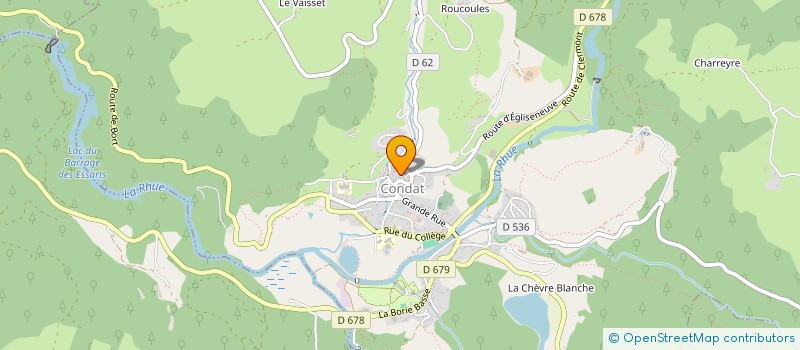 localisation de l'entreprise MONSIEUR JEAN CLAUDE CHABRIER à SAINT-SATURNIN