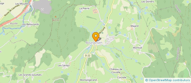 localisation de l'entreprise MONSIEUR JEAN-CLAUDE CHATELET  TRAMBLY