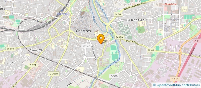 localisation de l'entreprise MONSIEUR JEAN-CLAUDE CHEDEVILLE à CHARTRES
