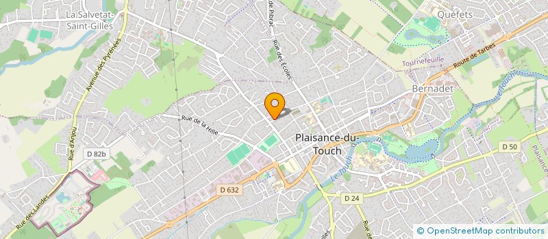 localisation de l'entreprise MONSIEUR JEAN CLAUDE CHEMIN  PLAISANCE DU TOUCH