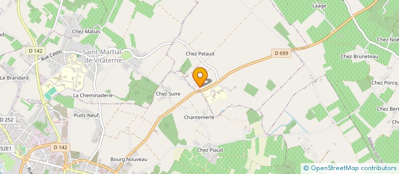 localisation de l'entreprise MONSIEUR JEAN-CLAUDE CHEVALIER  VANZAC