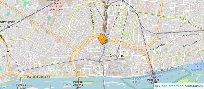 localisation de l'entreprise MONSIEUR JEAN-CLAUDE CHIRON à ORLEANS