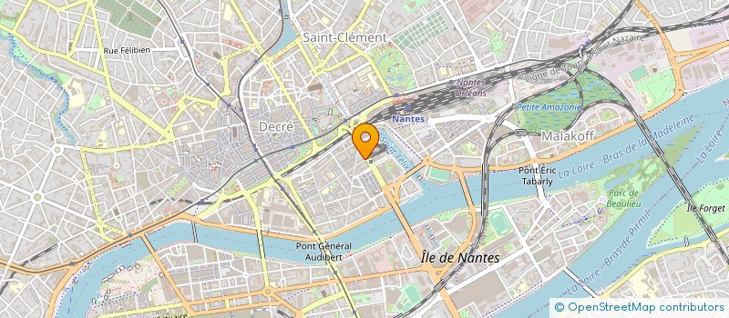 localisation de l'entreprise MONSIEUR JEAN-CLAUDE CLAIR-LEGRAND  NANTES