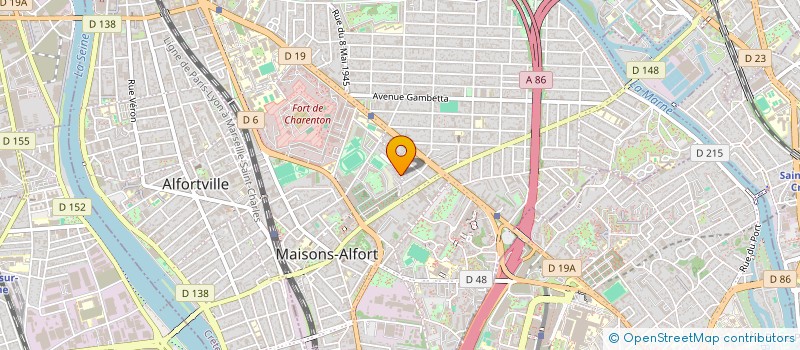 localisation de l'entreprise MONSIEUR JEAN-CLAUDE CLEMENT à MAISONS-ALFORT