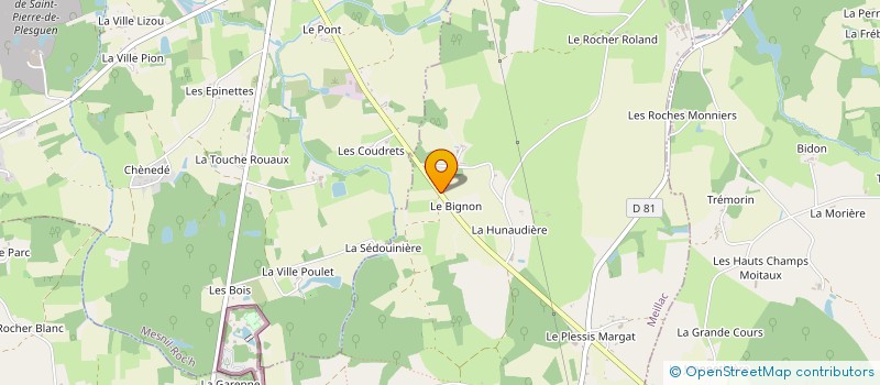 localisation de l'entreprise MONSIEUR JEAN-CLAUDE CLOLUS à MEILLAC