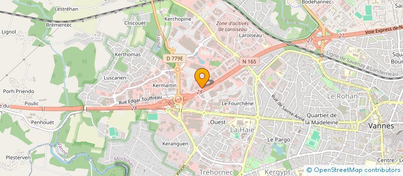 localisation de l'entreprise MONSIEUR JEAN-CLAUDE COFFORNIC à VANNES