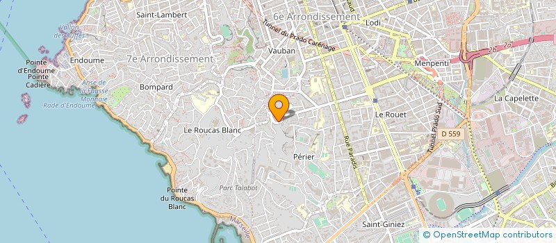 localisation de l'entreprise MONSIEUR JEAN-CLAUDE COHEN  MARSEILLE