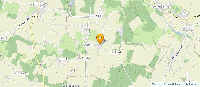 localisation de l'entreprise MONSIEUR JEAN-CLAUDE CONNOUE  LES NOUILLERS