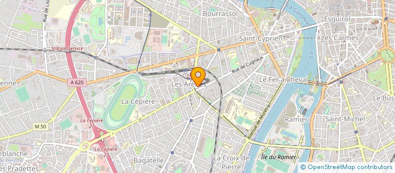 localisation de l'entreprise MONSIEUR JEAN-CLAUDE CONSTANT à TOULOUSE