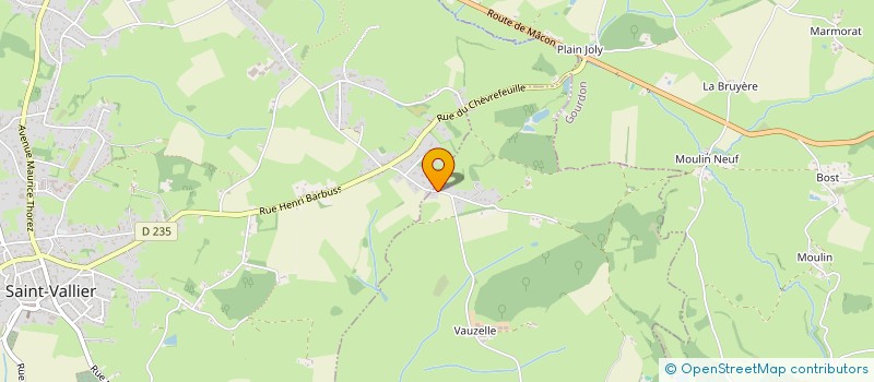 localisation de l'entreprise MONSIEUR JEAN-CLAUDE CORCELLE  SAINT-ROMAIN-SOUS-GOURDON