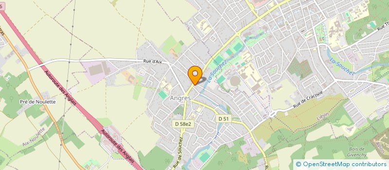 localisation de l'entreprise MONSIEUR JEAN-CLAUDE CORDONNIER à ANGRES