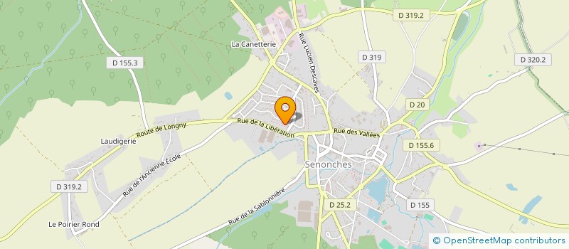 localisation de l'entreprise MONSIEUR JEAN-CLAUDE CORIC à SENONCHES
