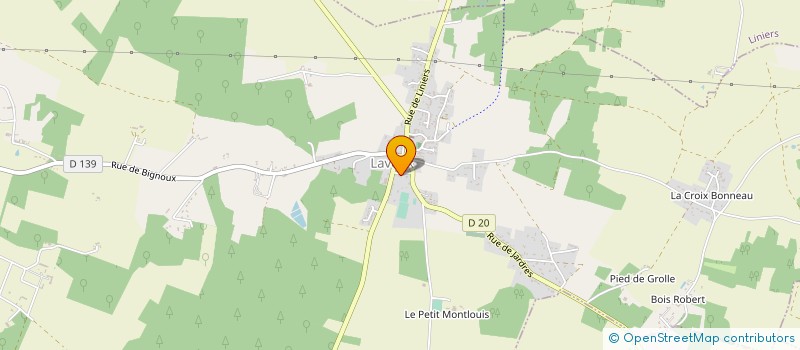 localisation de l'entreprise MONSIEUR JEAN CLAUDE CORMIER  LAVOUX