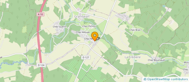 localisation de l'entreprise MONSIEUR JEAN-CLAUDE COUTEAU à FENIOUX