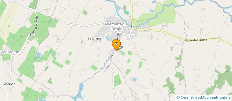 localisation de l'entreprise MONSIEUR JEAN CLAUDE COVOLAN  ALLEMANS-DU-DROPT