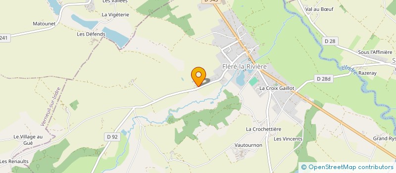 localisation de l'entreprise MONSIEUR JEAN-CLAUDE CREPIN à FLERE-LA-RIVIERE