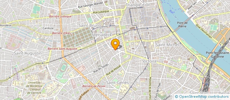 localisation de l'entreprise MONSIEUR JEAN-CLAUDE CUYALA à BORDEAUX