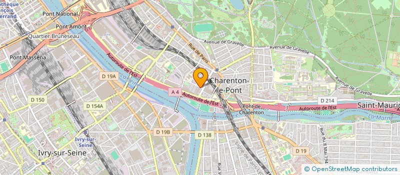 localisation de l'entreprise MONSIEUR JEAN-CLAUDE DAHAN  CHARENTON-LE-PONT