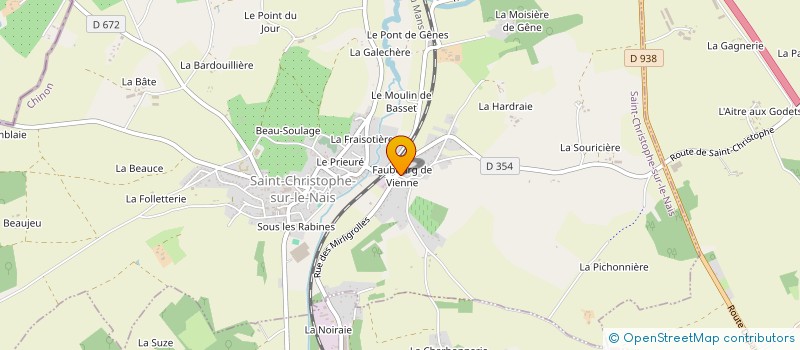 localisation de l'entreprise MONSIEUR JEAN-CLAUDE DALLOUX à SAINT-CHRISTOPHE-SUR-LE-NAIS