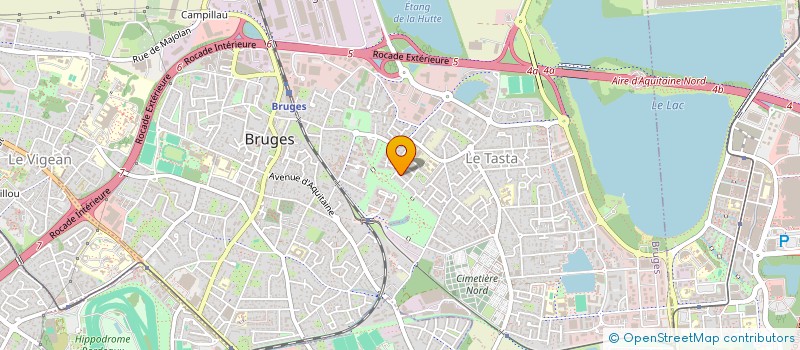 localisation de l'entreprise MONSIEUR JEAN CLAUDE DANIEL  BRUGES