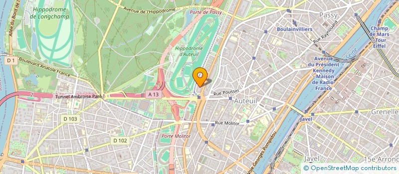 localisation de l'entreprise MONSIEUR JEAN-CLAUDE DASSIER  PARIS