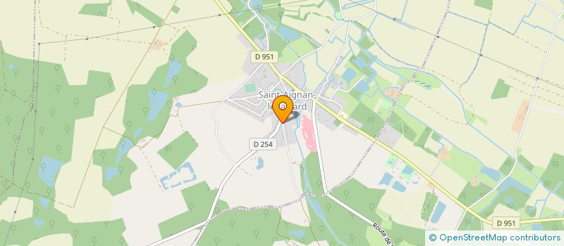 localisation de l'entreprise MONSIEUR JEAN-CLAUDE DAUBIGNY à SAINT-AIGNAN-LE-JAILLARD