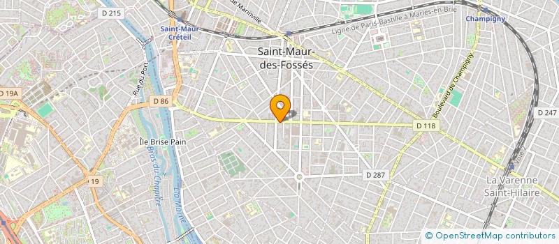 localisation de l'entreprise MONSIEUR JEAN-CLAUDE DAUDINET à SAINT-MAUR-DES-FOSSES