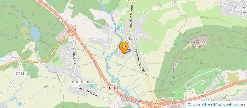 localisation de l'entreprise MONSIEUR JEAN CLAUDE DAVAL  LUZE