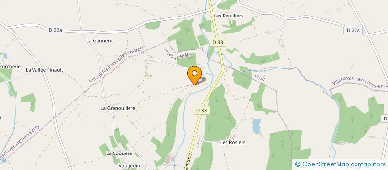 localisation de l'entreprise MONSIEUR JEAN-CLAUDE DAVID à VILLENTROIS-FAVEROLLES-EN-BERRY